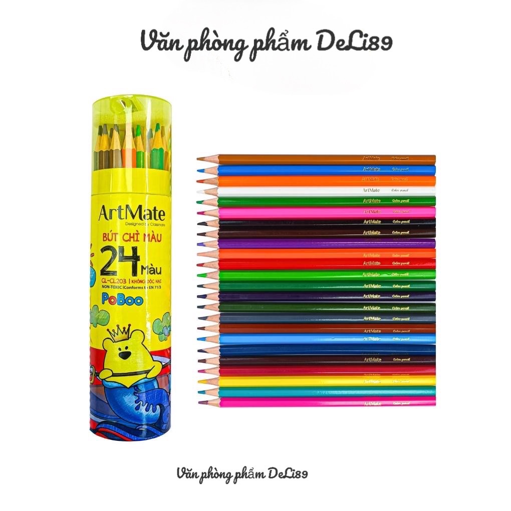 Bút Sáp Màu Hải Hà Classmate Vẽ Tranh Cho Bé CL-CL201 CL-CL202 CL-CL203