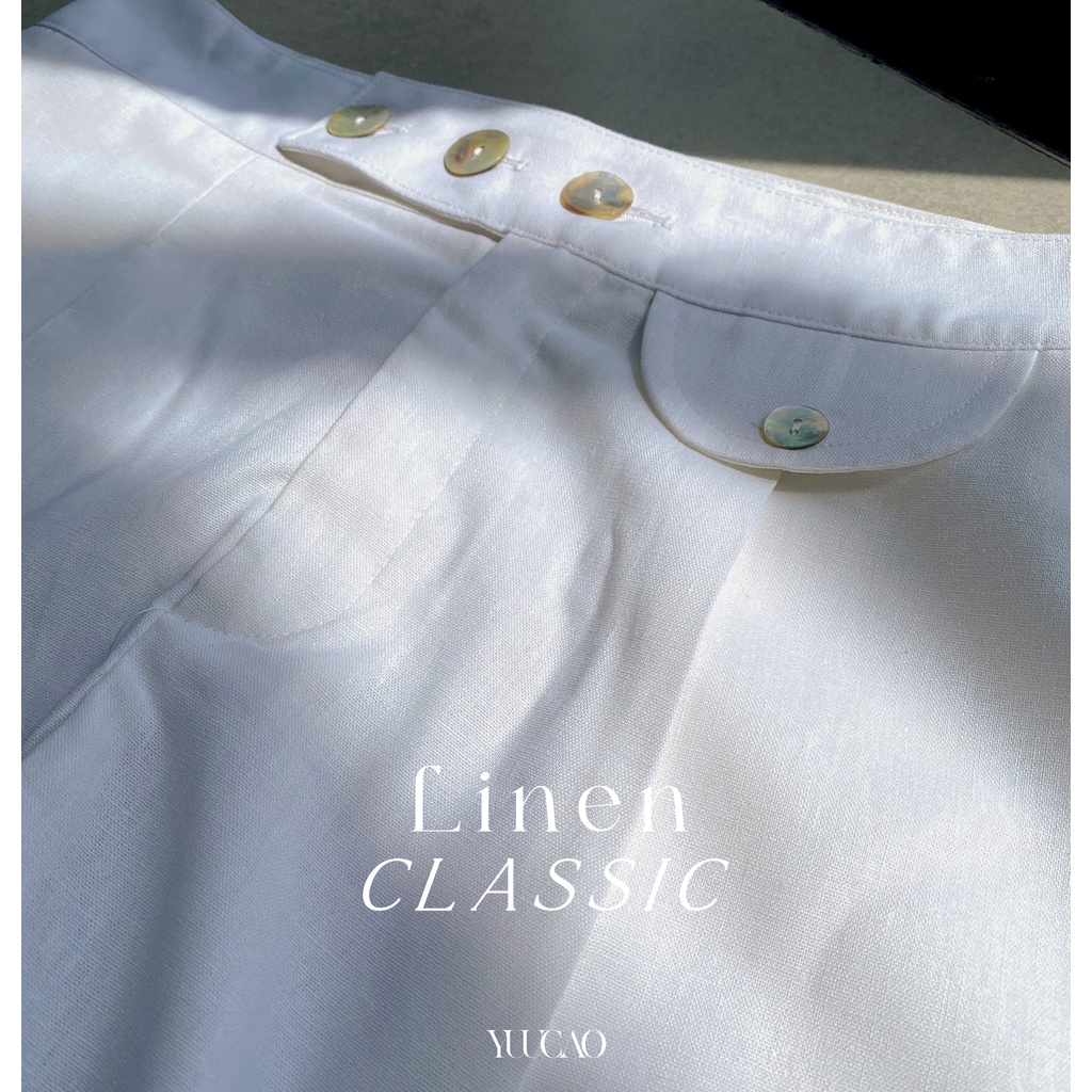 Madison Short - Quần short linen