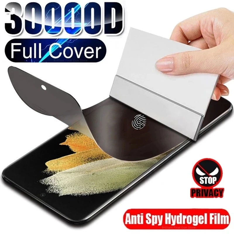 Kính Cường Lực Bảo Vệ Màn Hình Chống Nhìn Trộm Cho Samsung Galaxy S23 S22 S21 S20 S10 S9 S8 Plus Note 20 Ultra 10 Plus 9 8