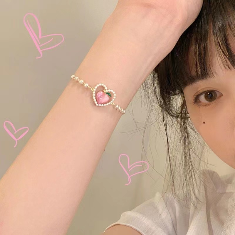 Vòng Tay Bạc Đính Ngọc Trai Opal Thanh Lịch Cho Nữ