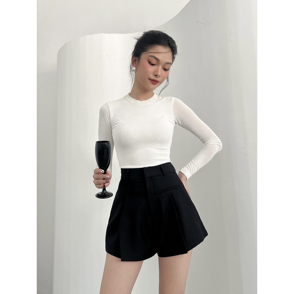 BBSTORE'S Quần Short Hai Túi Form Ngắn Xòe Trẻ Trung Năng Động -Q1559