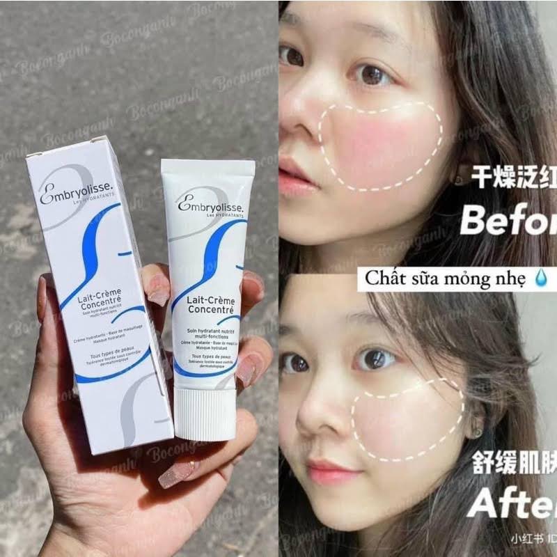 Kem Siêu Dưỡng Ẩm Embryolisse Hỗ Trợ Phục Hồi Da 75ml