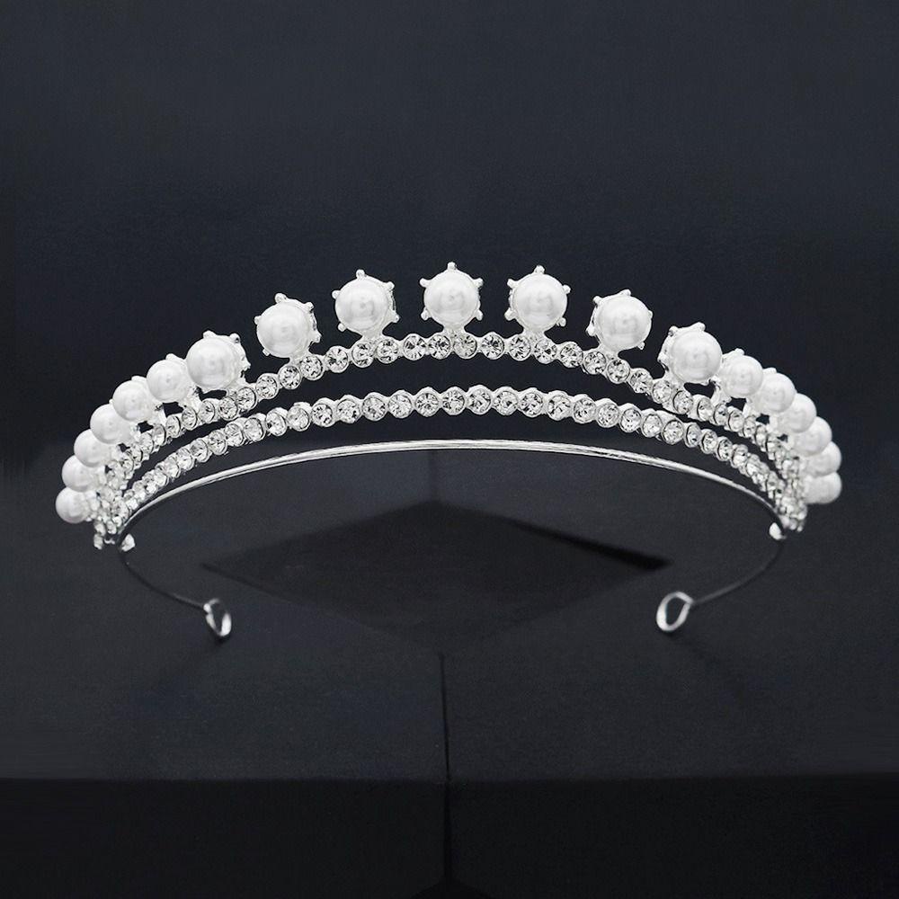 MAXG Lược Cài Tóc Đính Đá Lấp Lánh Cho Cô Dâu