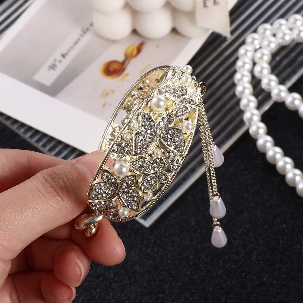 Kẹp Tóc Hình Bướm Nhỏ Xinh Cố Định Tóc Đuôi Ngựa Phong Cách Vintage Sáng Tạo