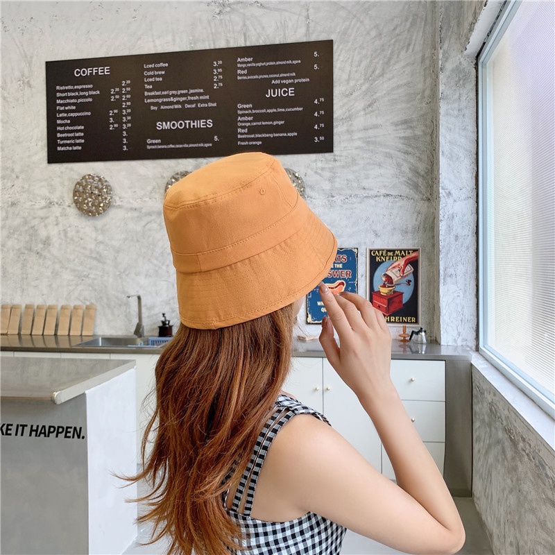 Nón Tai Bèo Hai Mặt Thời Trang Xuân Hè Hàn Quốc Đơn Giản Xinh Xắn Dành Cho Nữ