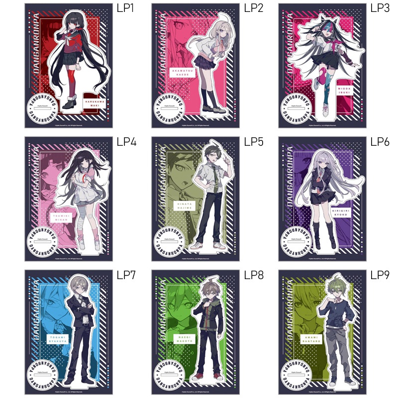 Mô Hình Nhân Vật Danganronpa Chân Đứng Trang Trí Nhà Cửa