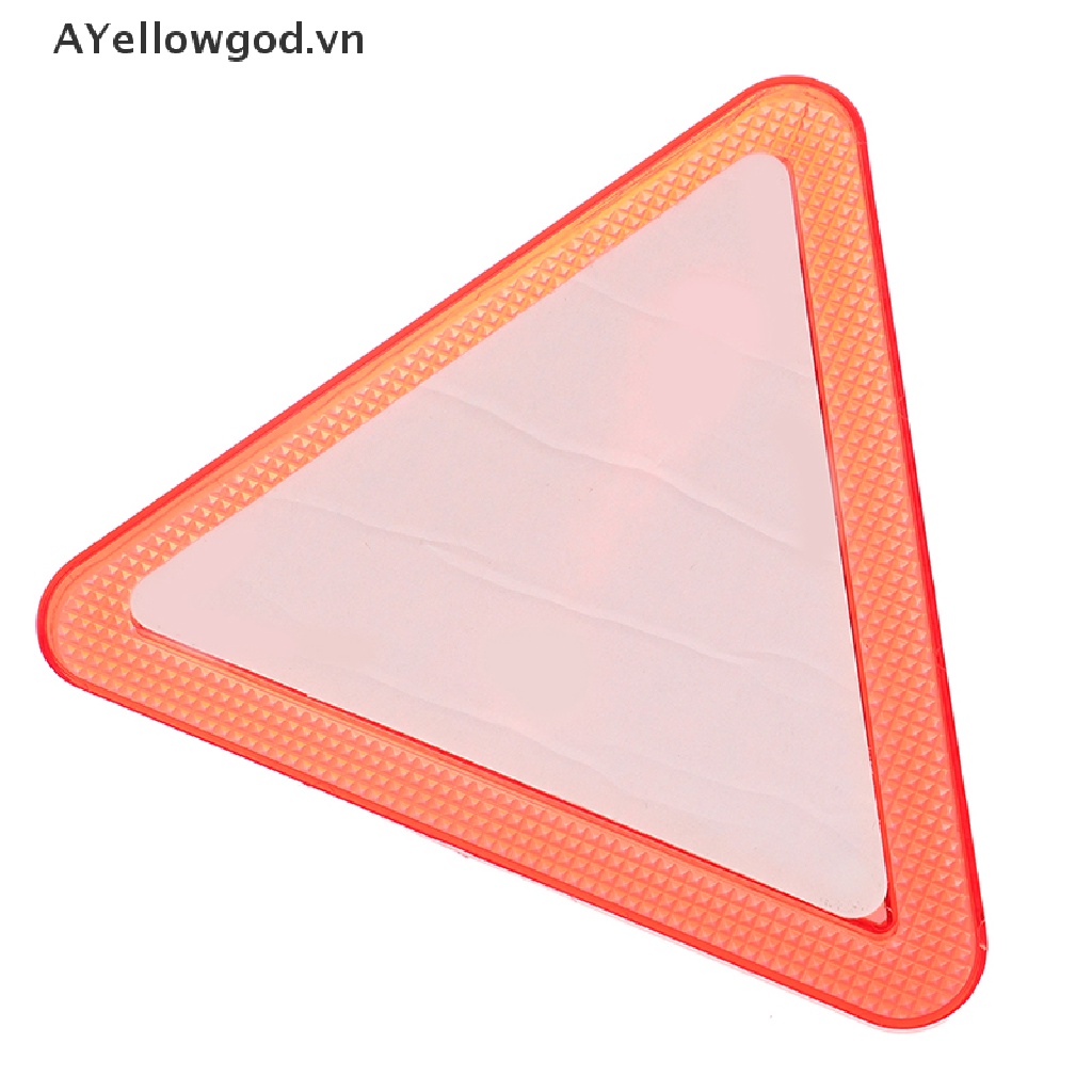 Set 2 Biển Cảnh Báo Hình Tam Giác Phản Quang An Toàn Cho Xe Tải