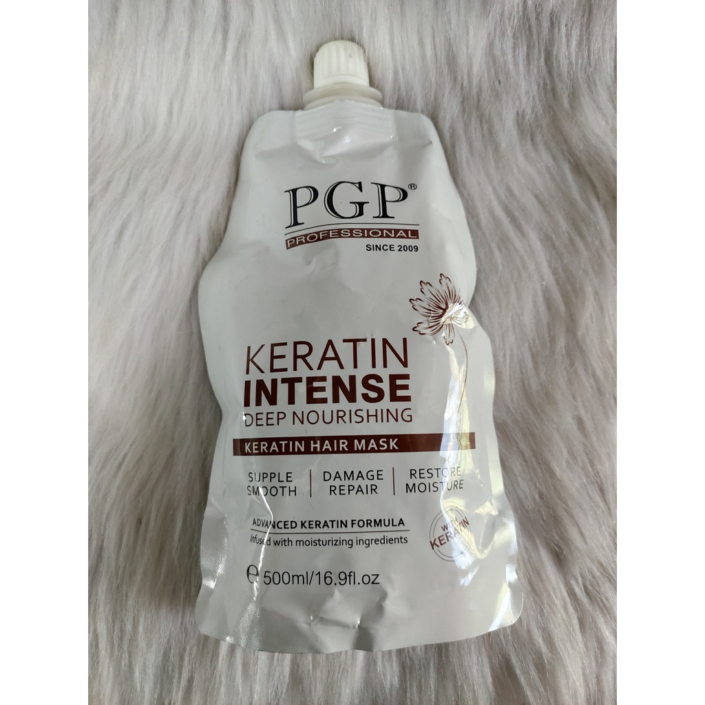 Hấp dầu tóc PGP keratin 500ml