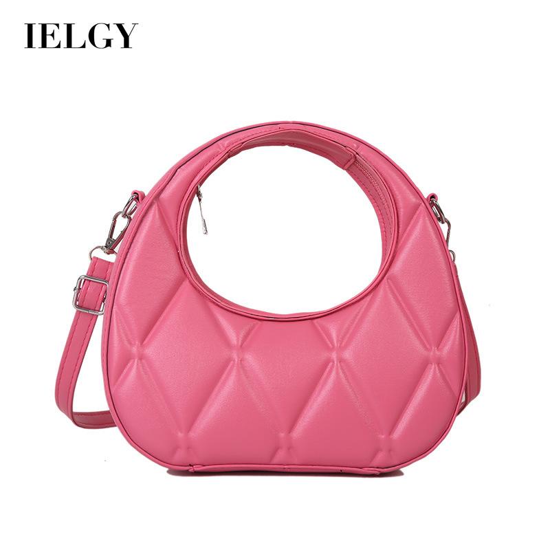 Ielgy Túi Đeo Vai Dạng Ấn Lăng Kính Thiết Kế Thời Trang niche Cao Cấp Dễ Phối Đồ Cho Nữ