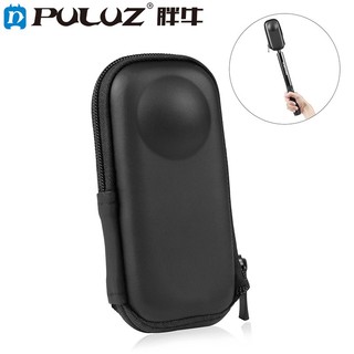 Túi đựng máy ảnh cầm tay puluz màu đen cho insta360 x3 / one x2