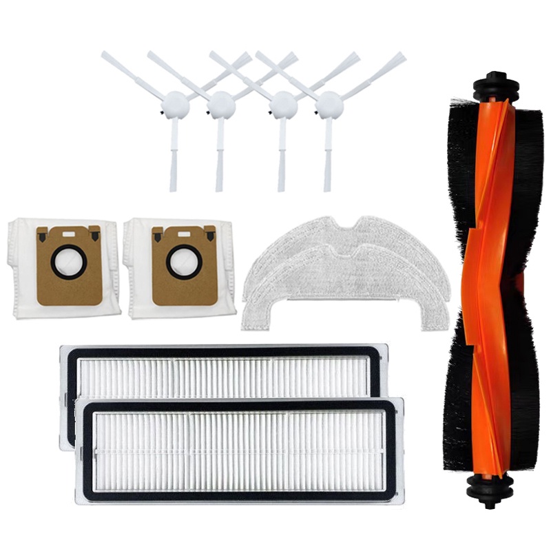 Phụ Kiện Bàn Chải Chính / Chổi / Màng Lọc HEPA Thay Thế Cho robot Hút Bụi Dreame D10 Plus RLS3D xiaomi X10
