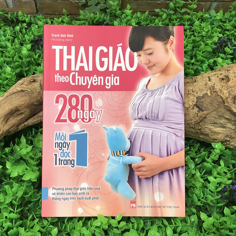 Sách: Thai Giáo Theo Chuyên Gia - 280 Ngày Mỗi Ngày Đọc 1 Trang (Tái Bản)