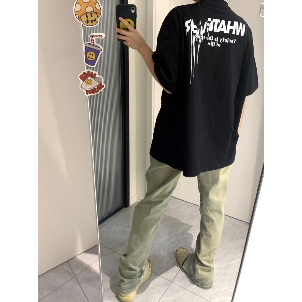 Áo thun NRVP 100% cotton tay ngắn plus size