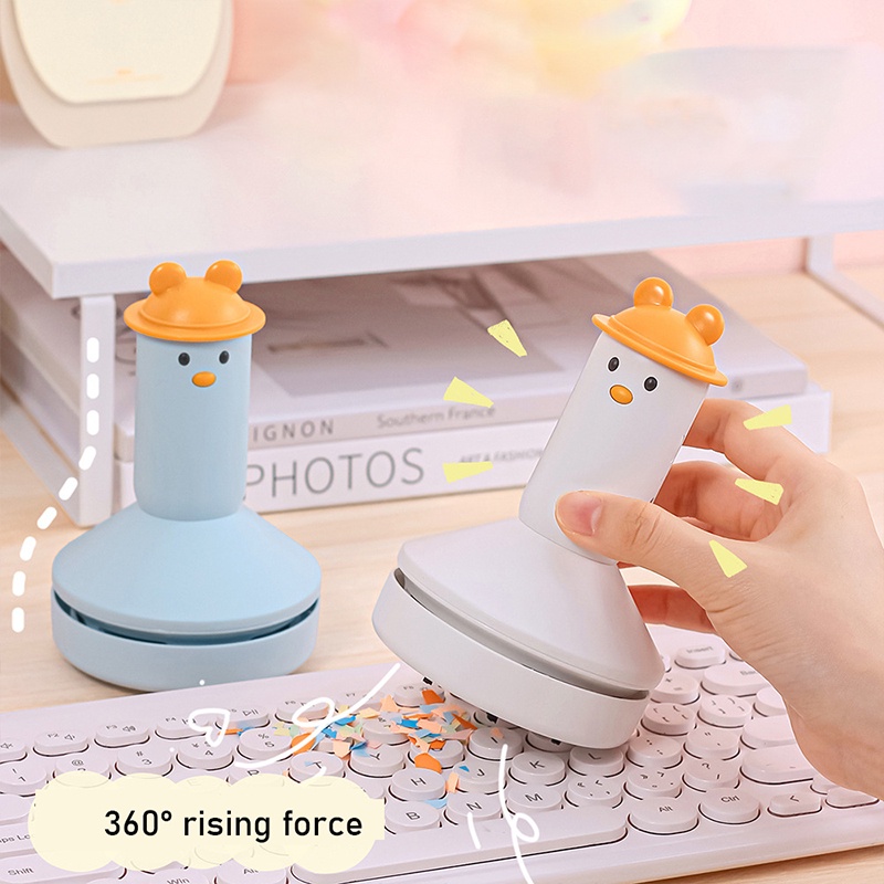 Máy Hút Bụi Mini Cầm Tay Để Bàn Làm Sạch Bàn Phím Không Dây