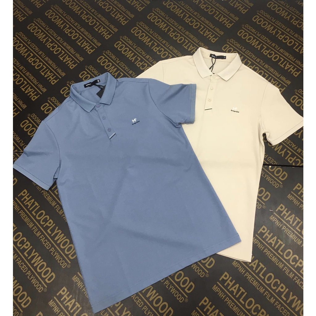 Áo thun nam POLO 2 mầu trơn vải cá sấu cotton 4 chiều co dãn cao cấp cực kỳ sang trọng lịch lãm mới nhất 2023