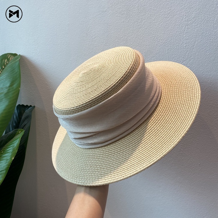 Nón Cói Rộng Vành Phong Cách Vintage Thời Trang Đi Biển Cho Nữ