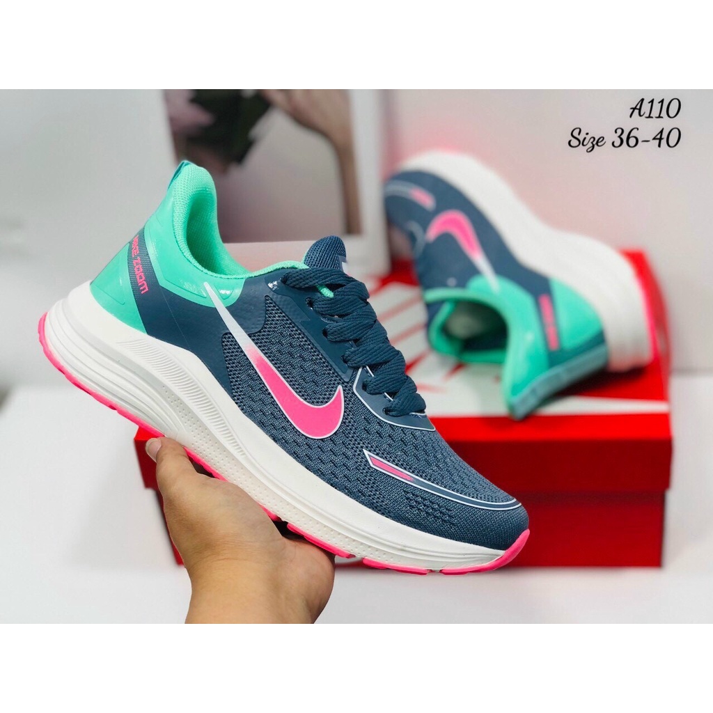 GIÀY THỂ THAO NỮ A110 TRẺ TRUNG NĂNG ĐỘNG KÈM BOX