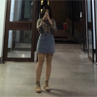 [ORDER ] Chân váy jeans cạp khuy (kèm ảnh thật)