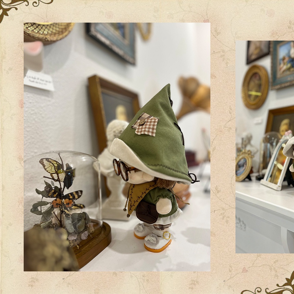 Outfit  Doll 15cm 20cm - Set "Sorrel" - BST 🍃𝓯𝓪𝓲𝓻𝔂 𝓯𝓸𝓻𝓮𝓼𝓽 🍃