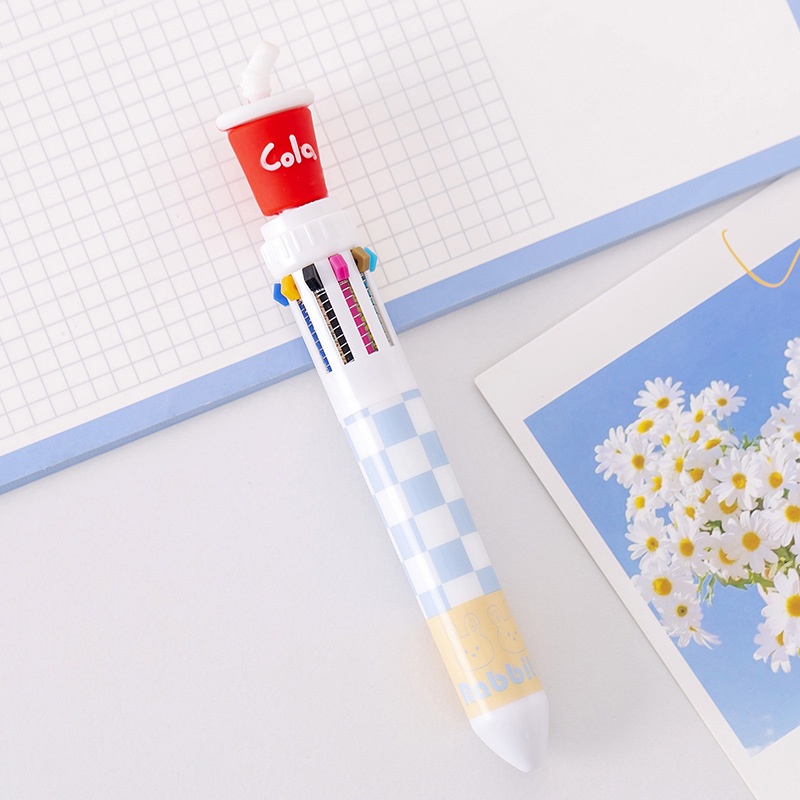 1 Bút Bi Silicon Nhiều Màu Dễ Thương