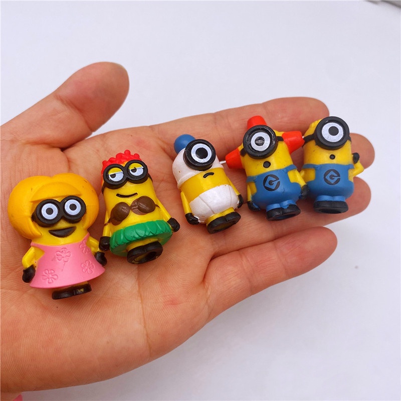 Mô Hình Minions Dễ Thương Dùng Trang Trí gấu minion gấu bông minion minion gấu bông
