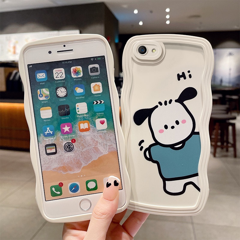 Ốp lưng vivo y66 ốp vivo v5 Ốp Lưng Mềm In Hình Sóng Biển Hoạt Hình Cho vivo v5s y66 vivo v5