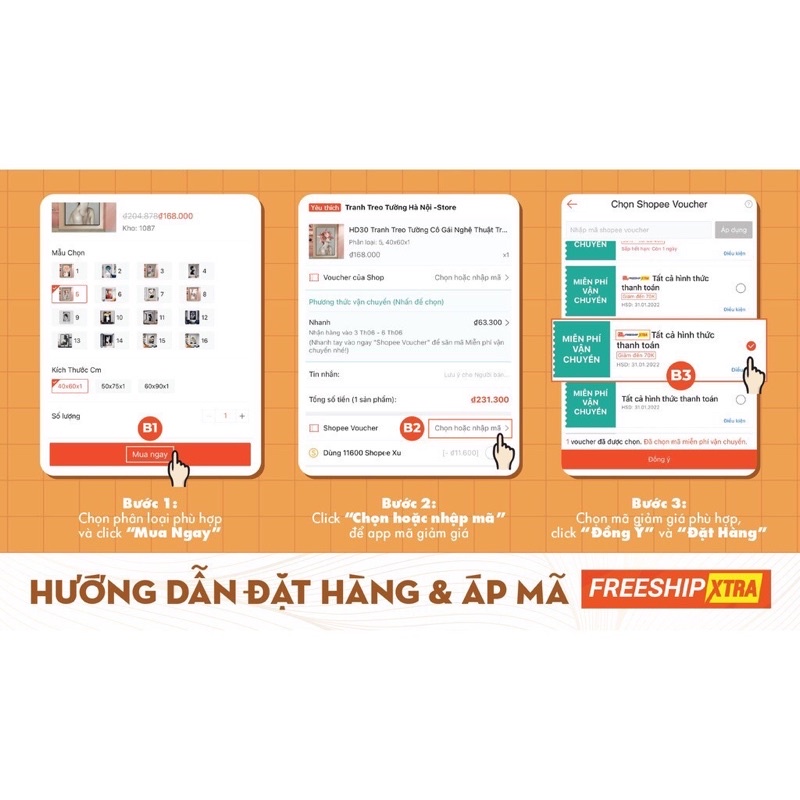 Tranh Cô Gái Treo Tương Phòng Khách/Ngủ/ Hành Lang Lối Đi/ Spa /Nal /Trang Trí Shop Quần Áo/ Tráng Gương Cao Cấp