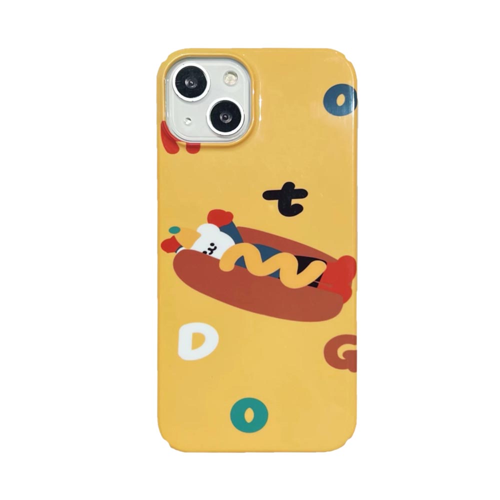 Ốp Điện Thoại Cứng Hình Chú Chó Cho iPhone X Xs XR XsMax 11 11ProMax 12 12Pro 12ProMax 13 13Pro 13ProMax 14 14Pro 14plus 14ProMax