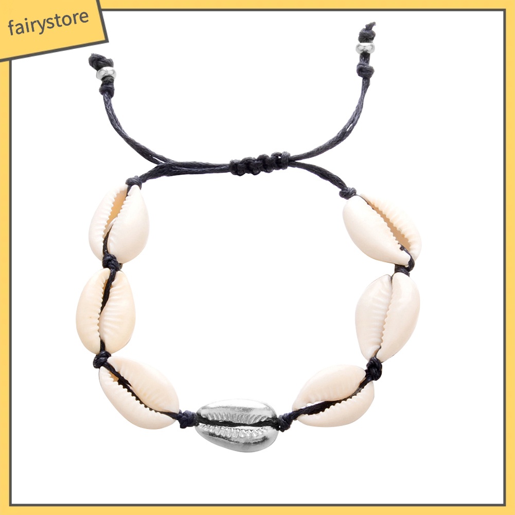 Vòng Đeo Chân Họa Tiết Vỏ Sò Phong Cách Boho Thời Trang Dành Cho Nữ [Fairy1] [Fairy1]