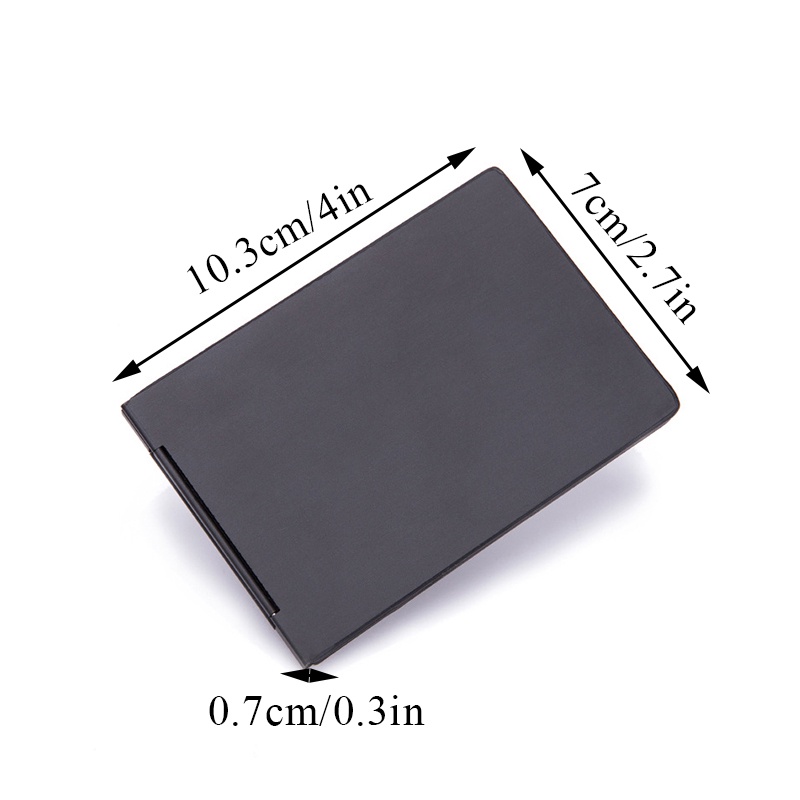 Ví Đựng Thẻ / Bằng Lái Xe / Thẻ ID 4 Ngăn Hai Trong Một Siêu Mỏng