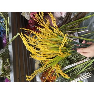 bông lúa giả - cụm lúa vàng giả