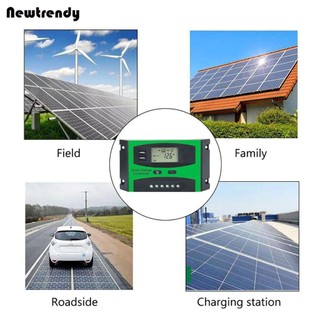[0202]  Solar Charge Controller 30A PWM 12V 24V LCD Display Solar System Controller