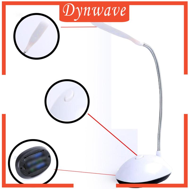 Đèn LED Để Bàn Chạy Pin Linh Hoạt Tiện Dụng Cho Phòng Ngủ / Phòng Học