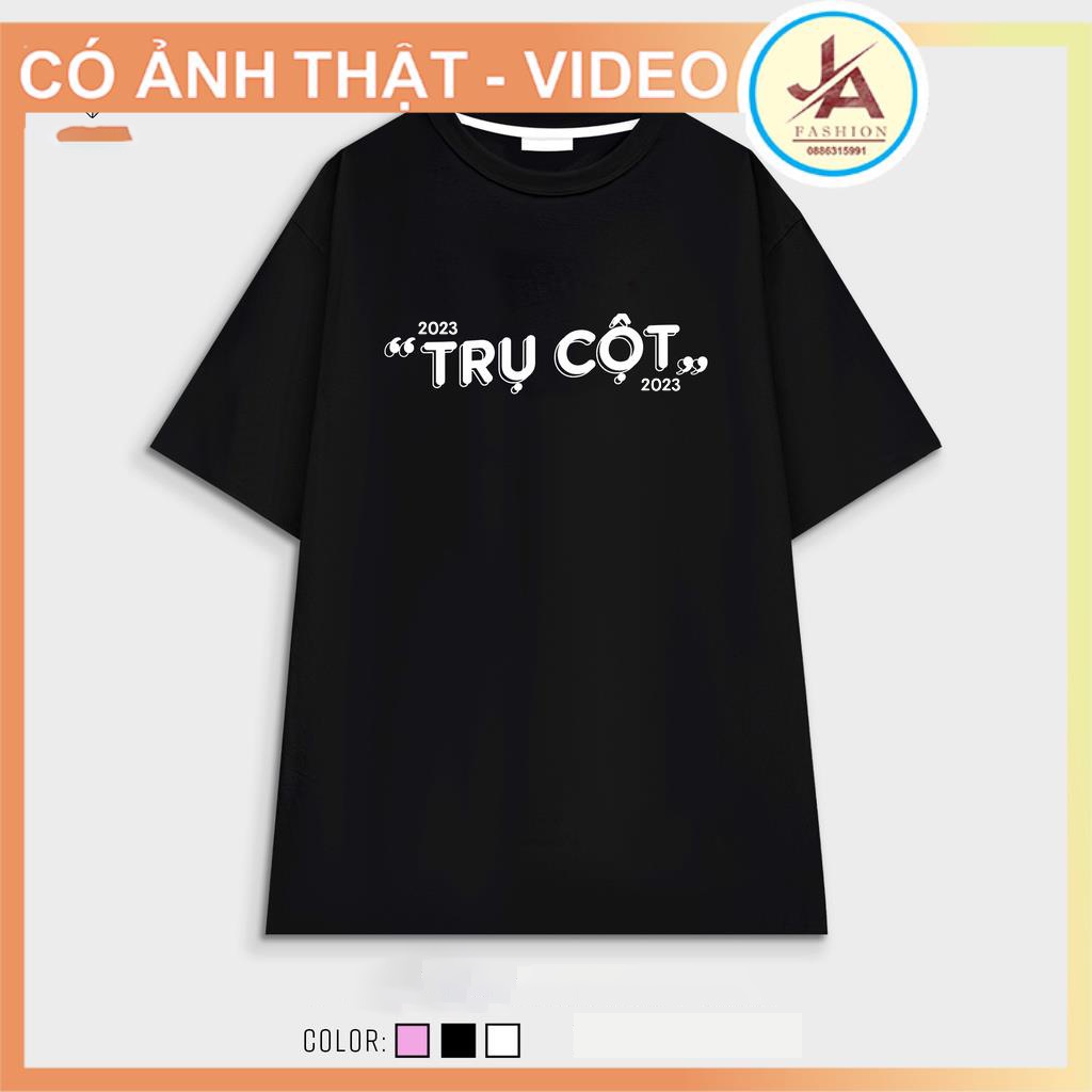 Áo đôi nam nữ unisex Trụ Cột Nóc Nhà , đồ đôi nam nữ tay lỡ form rộng vải cotton | BigBuy360 - bigbuy360.vn