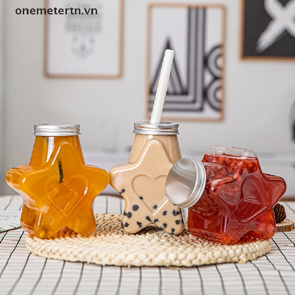 Onemetertn Ly Uống Nước Hình Ngôi Sao Năm Cánh Sáng Tạo