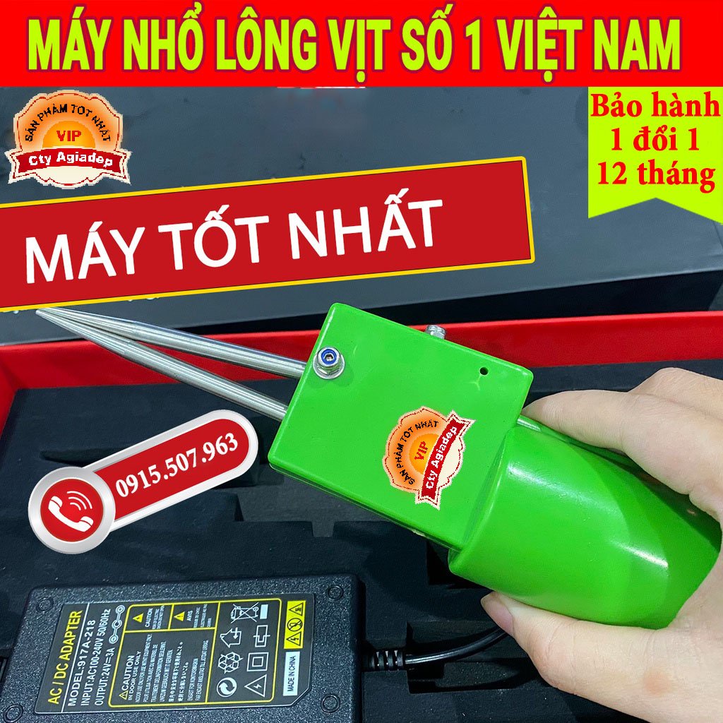 Máy nhổ lông vịt Green cầm tay, máy vặt lông vịt cầm tay nội địa trung vặt mọi loại lông vịt
