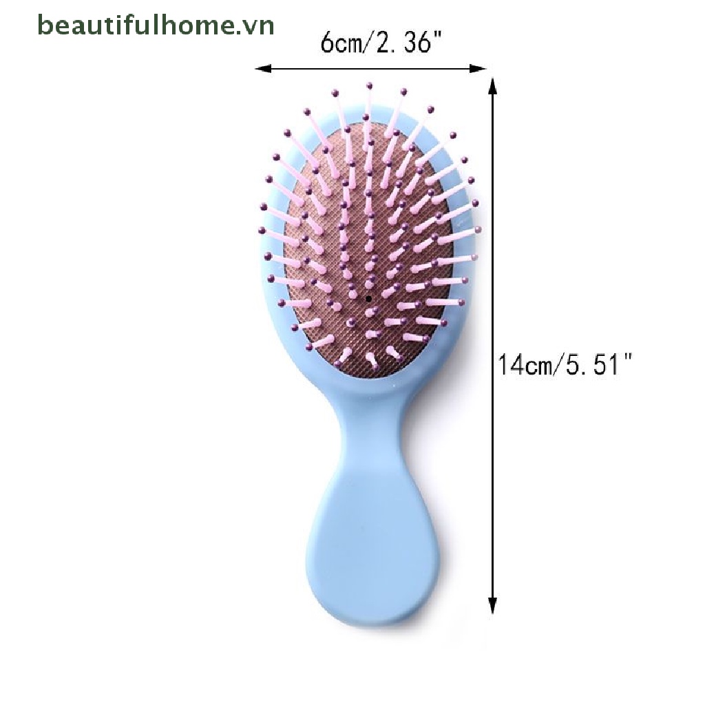 1 Lược Chải Tóc Chống Tĩnh Điện Thiết Kế Túi Khí Mát Xa Da Đầu