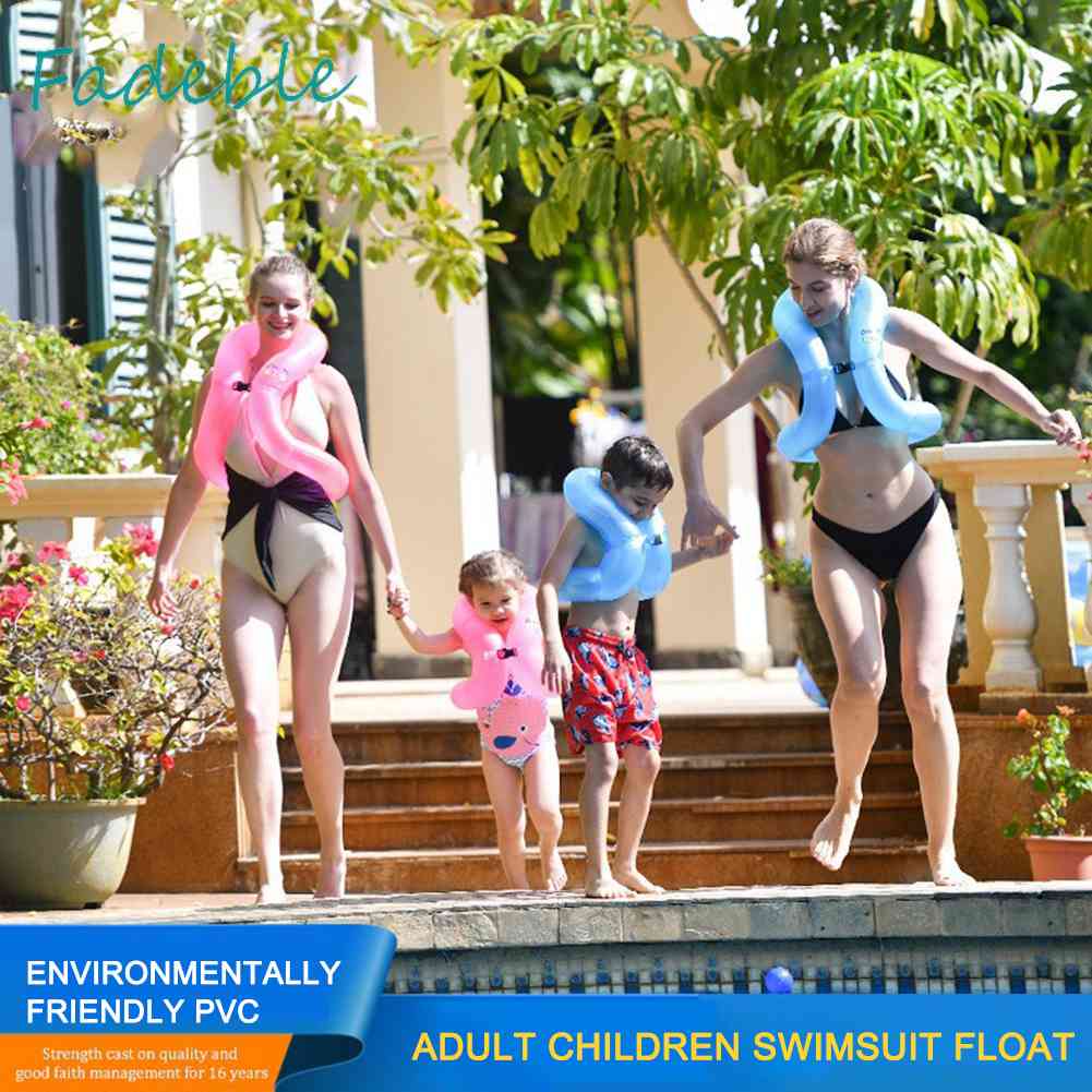 Phao Bơi Bơm Hơi Đeo Cánh Tay Dành Cho Trẻ Em Và Người Lớn