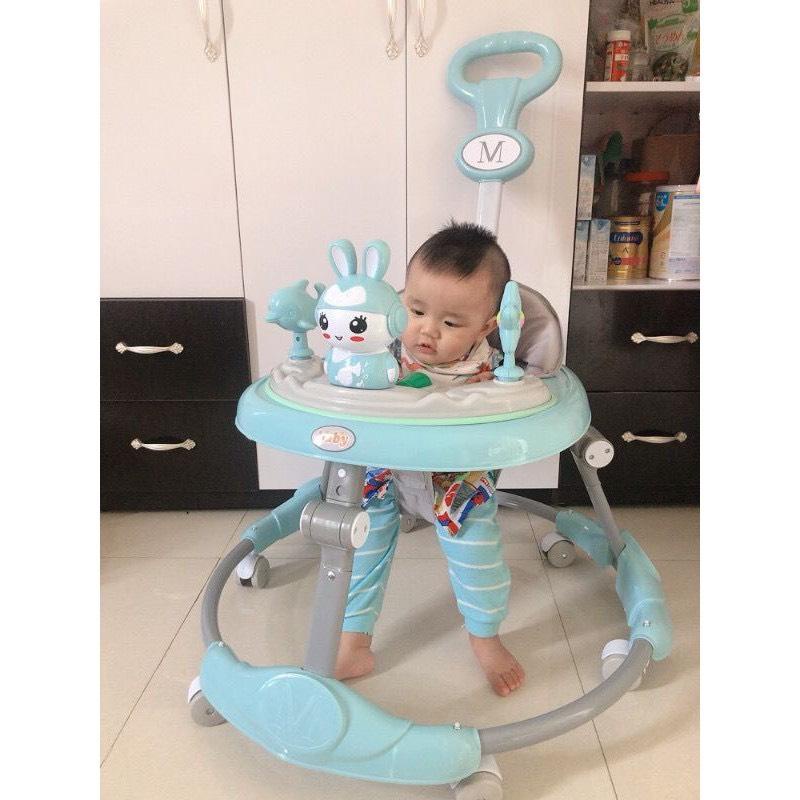 Xe tròn tập đi 2in1  tiện lợi cho mẹ