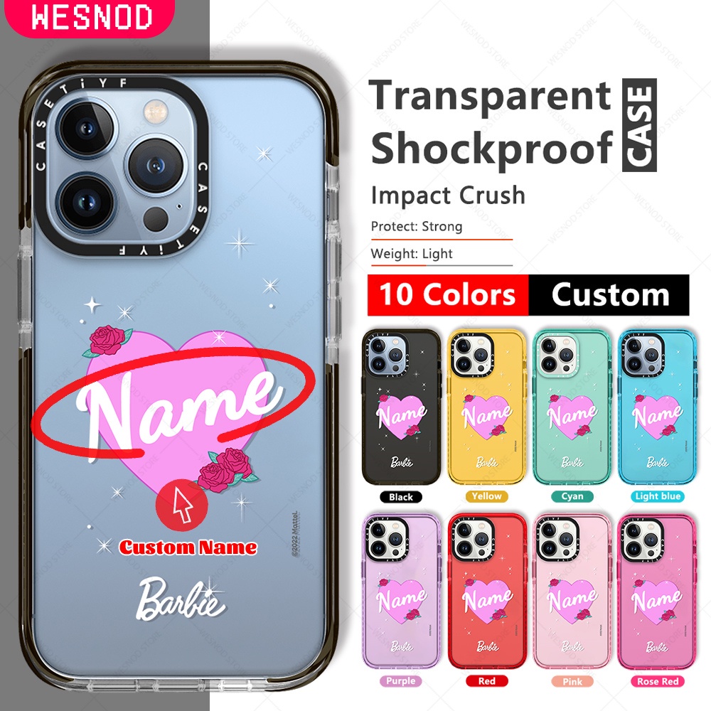 chống sốc suốt Thời Trang đẹp Ốp ĐiệN ThoạI KiểU BúP Bê Barbie Cho Iphone 15 14 Pro 13 XR X 12 Xs Max 11 7 8 Plus Mini Se 2022 gấu dẻo Mềm Silicon chống va Siêu Mỏng thương hiệu điện thoại ốp chống bẩn trong nắp