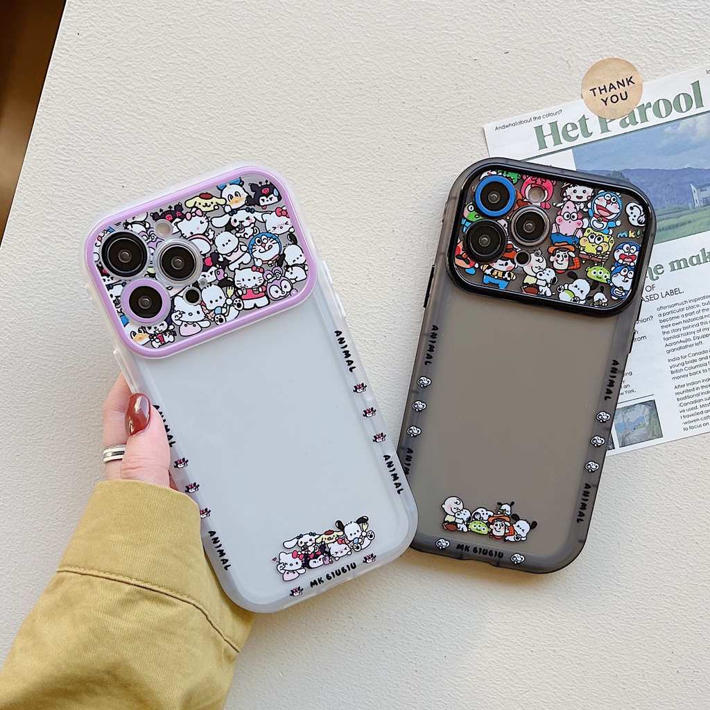 Ốp Điện Thoại TPU Dẻo Họa Tiết Hoạt Hình Disney Dễ Thương Chống Rơi Cho iPhone 14 13 12 11Pro Max 14 Plus