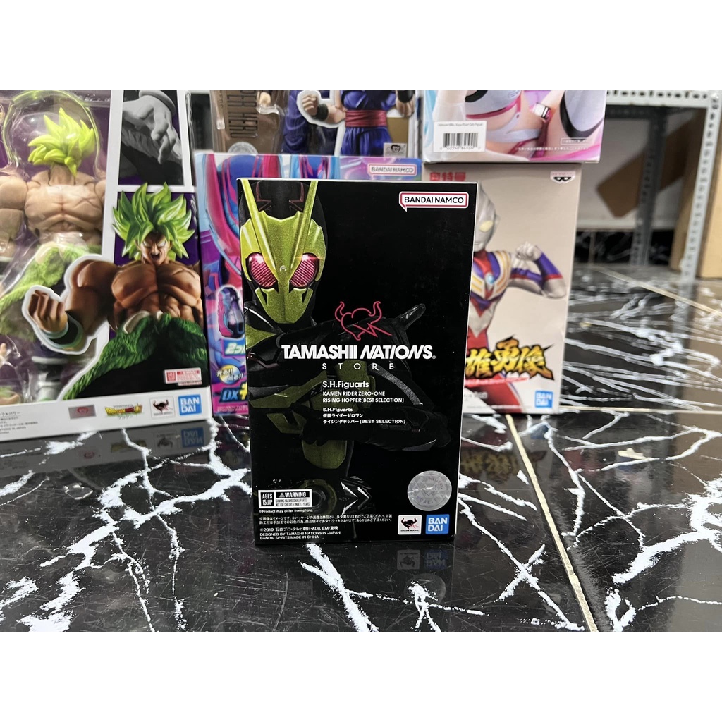 MÔ HÌNH NHÂN VẬT SHF KAMEN RIDER ZERO ONE RISING HOPPER BEST SELLECTION