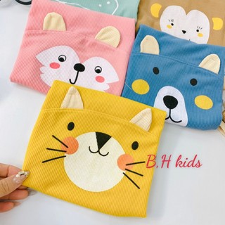 Bộ Cộc Tay Cho Bé, Bộ Tăm Giác Lăng Siêu Cute Cho Bé Trai Bé Gái Từ 8 - 18kg