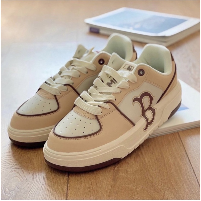 Giày chunky liner MLB chữ B nâu