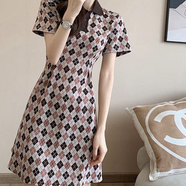 Áo Thun polo Tay Ngắn Dáng Ôm Phong Cách Pháp Cổ Điển Thời Trang Mùa Hè Hàng Mới 2023