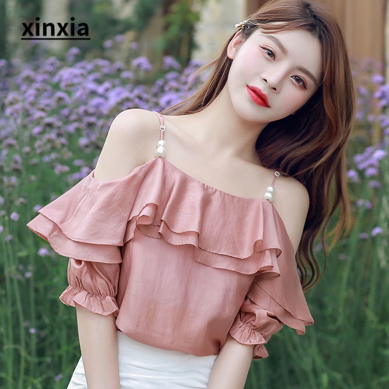Áo Voan Màu Tím Quyến Rũ Thời Trang Mùa Hè Cho Nữ