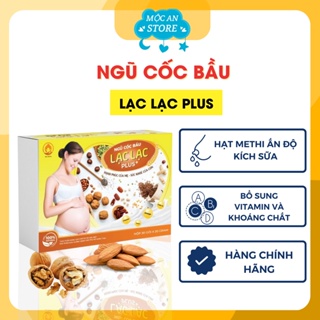 Ngũ cốc Bầu Lạc Lạc Plus DR.MAYA hộp 30 gói 600gram - Date mới