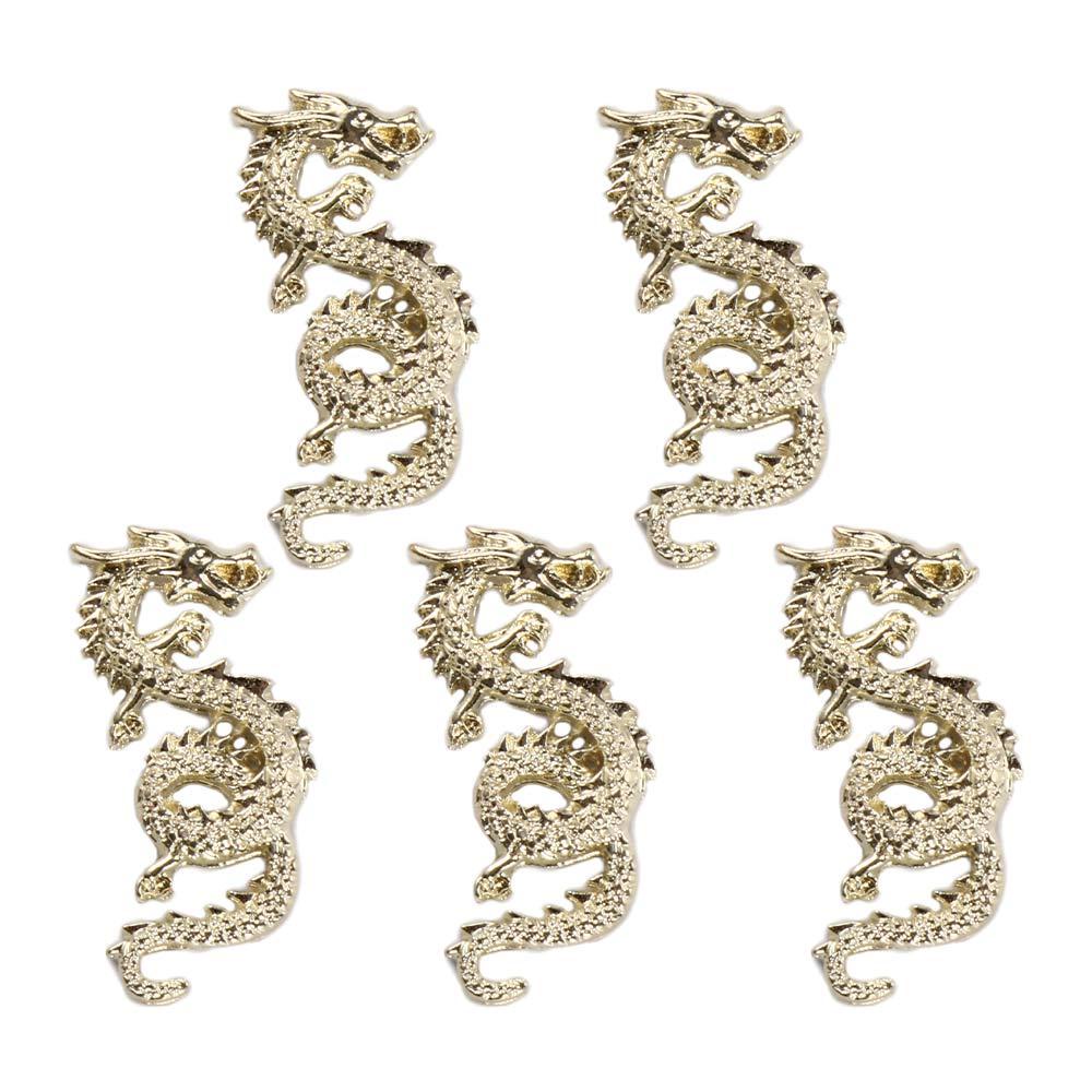 Phụ Kiện Trang Trí Móng Tay Hình Rồng Cho Nữ|Phụ Kiện Trang Trí Móng Hình Rồng 3D Độc Đáo