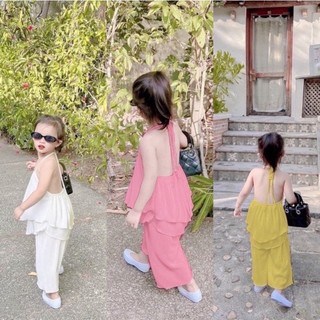 bộ dập ly dây yếm bé gái