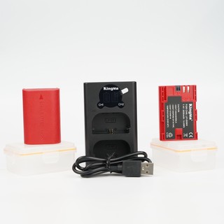 Combo 2 pin + 1 sạc KingMa LPE6N